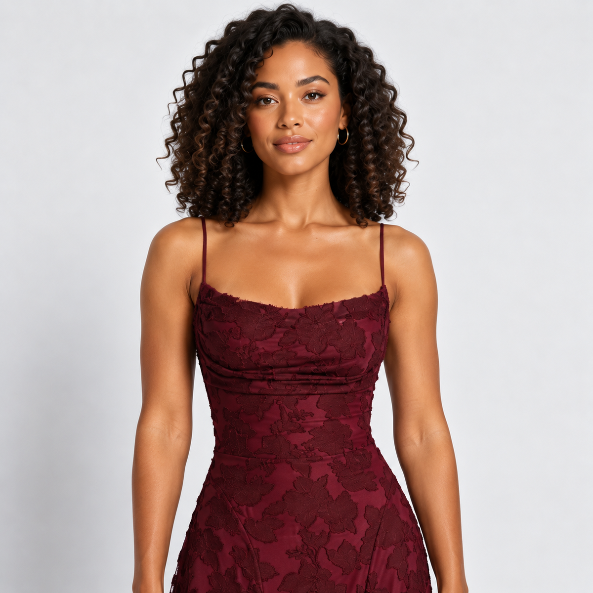 Lace Maxi Dress Women's Backless Lace-Up A-Line Sleeveless